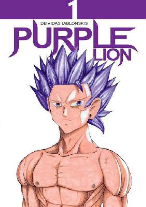 Purple Lion 1 by Deividas Jablonskis