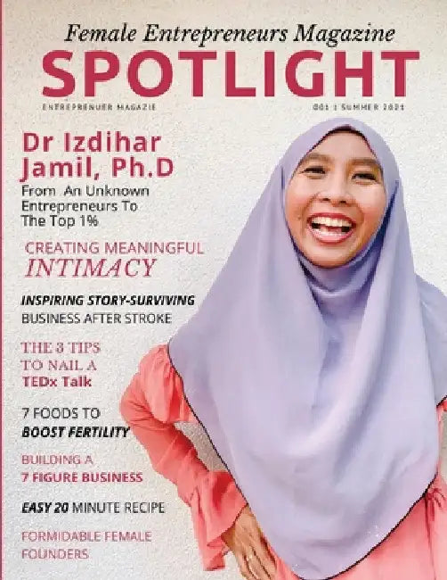 Spotlight Female Entrepreneurs Magazine Summer 2021: The Go-To Magazine For Female Entrepreneurs by Izdihar Jamil