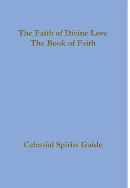 The Faith of Divine Love, a progressive faith experience by Zara Borthwick, Nicholas Arnold