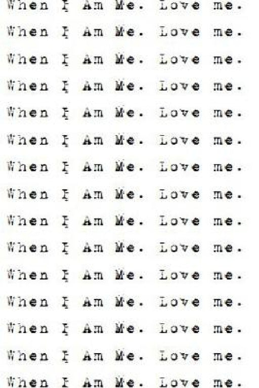 When I Am Me by Krystle Kraft