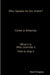Who Speaks for the Victim? Crime in America what it is who commits it how to stop it by Noel Gregory