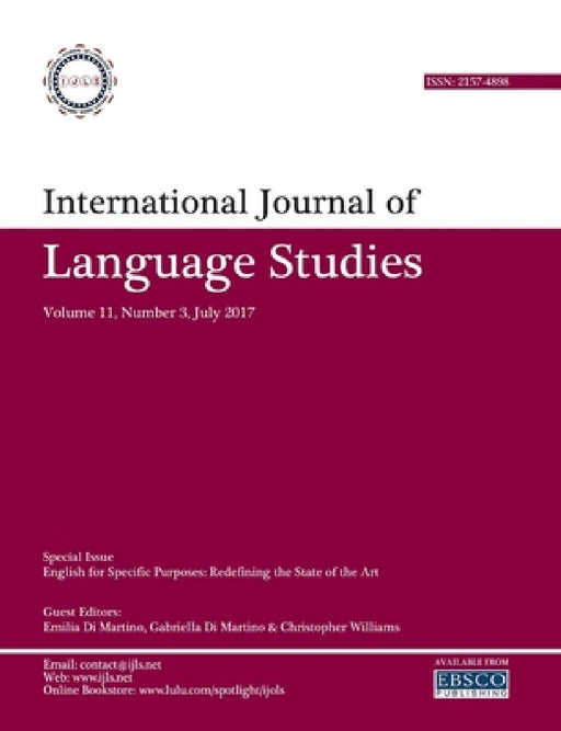 International Journal of Language Studies (IJLS) - volume 11(3) by Mohammad Ali Salmani Nodoushan