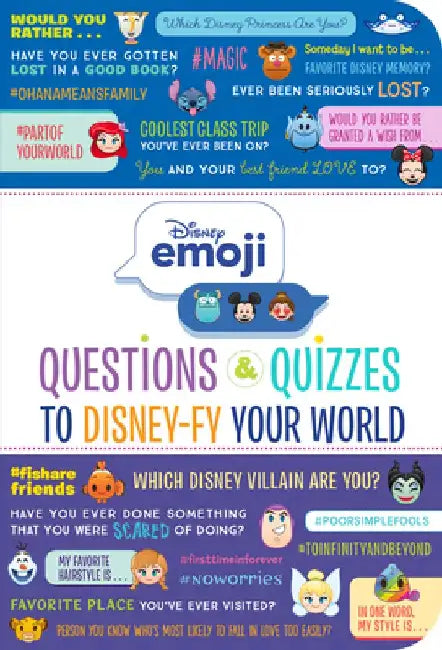 Disney Emoji: Questions and Quizzes to Disney-Fy Your World! by Disney Book Group