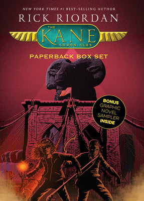 The Kane Chronicles, Paperback Box Set (with Graphic Novel Sampler) by Rick Riordan