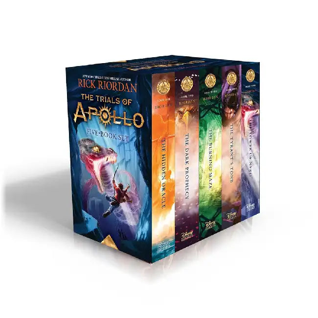 Trials of Apollo, the 5-Book Paperback Boxed Set by Rick Riordan