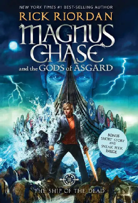 Magnus Chase and the Gods of Asgard, Book 3 the Ship of the Dead by Rick Riordan