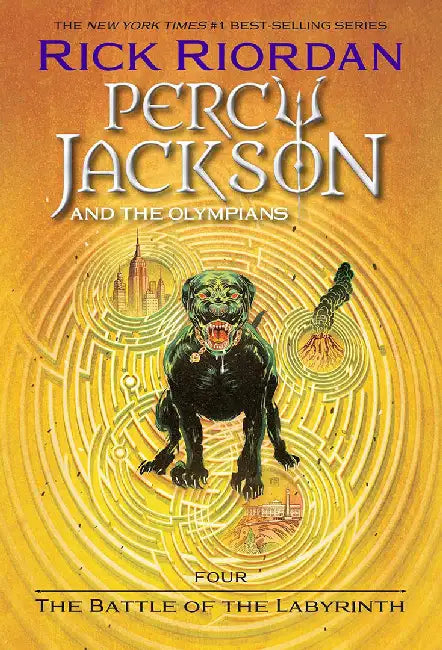 Percy Jackson and the Olympians, Book Four the Battle of the Labyrinth by Rick Riordan
