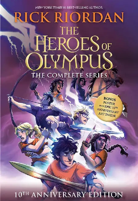 The Heroes of Olympus Paperback Boxed Set (10th Anniversary Edition) by Rick Riordan