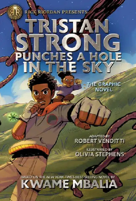 Tristan Strong Punches a Hole in the Sky, the Graphic Novel by Kwame Mbalia