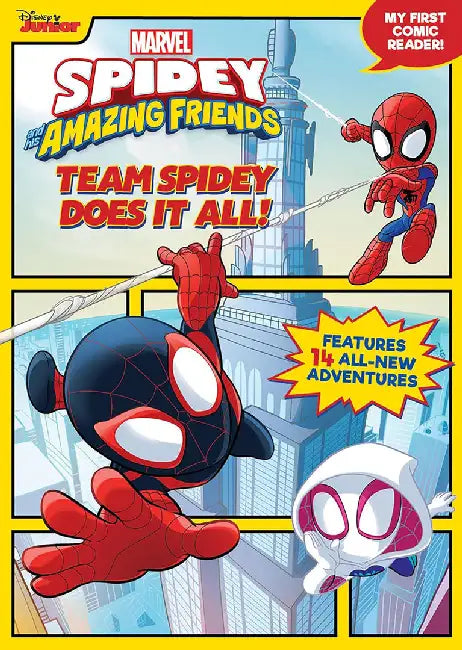 Spidey and His Amazing Friends Team Spidey Does It All!: My First Comics by Disney Books