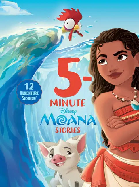 5-Minute Moana Stories by Disney Book Group