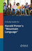 A Study Guide for Harold Pinter's "Mountain Language" by Cengage Learning Gale