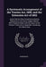 A Systematic Arrangement of the Trustee Act, 1850, and the Extension Act of 1852: And of Some Other Enactments Having Reference to the Same Subject Ma by Anonymous
