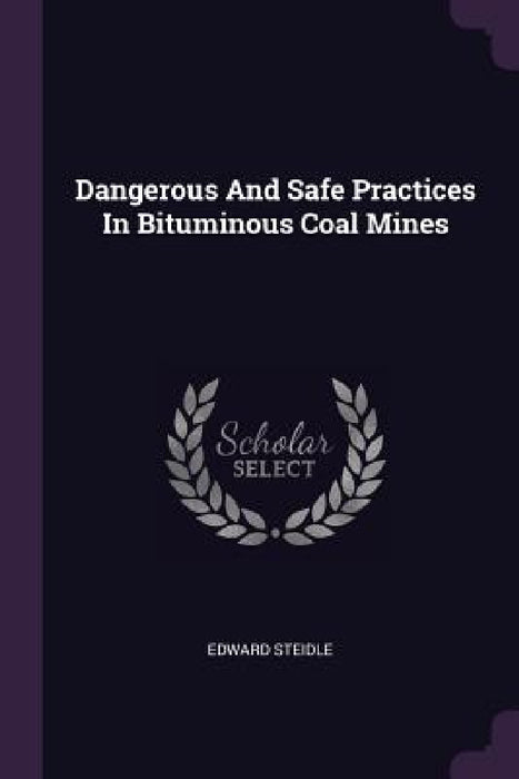 Dangerous And Safe Practices In Bituminous Coal Mines by Edward Steidle