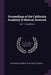Proceedings of the California Academy of Natural Sciences: Vol. 1 (1st edition) by California Academy of Natural Sciences