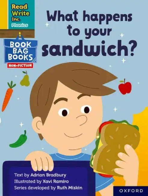 Read Write Inc. Phonics: What happens to your sandwich? (Yellow Set 5 NF Book Bag Book 2) by Adrian Bradbury