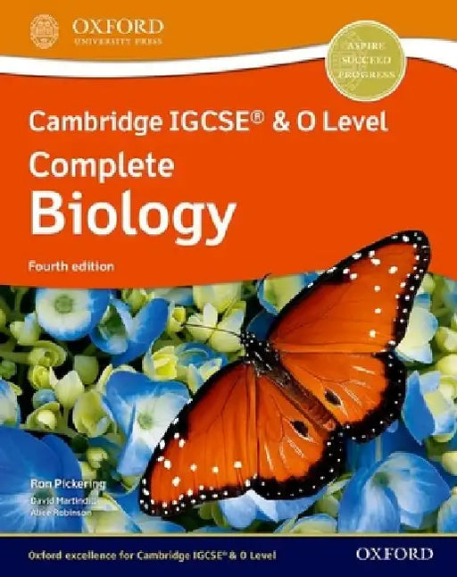 Cambridge IGCSE® & O Level Complete Biology: Student Book Fourth Edition by Ron Pickering