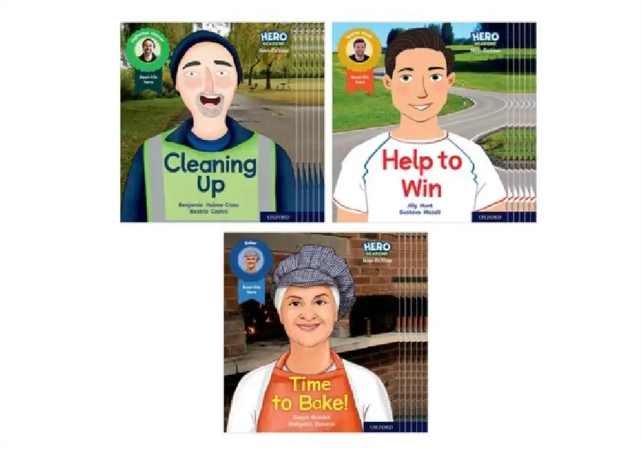 Hero Academy Non-fiction: Oxford Level 5, Green Book Band: Class Pack by Benjamin Hulme-Cross