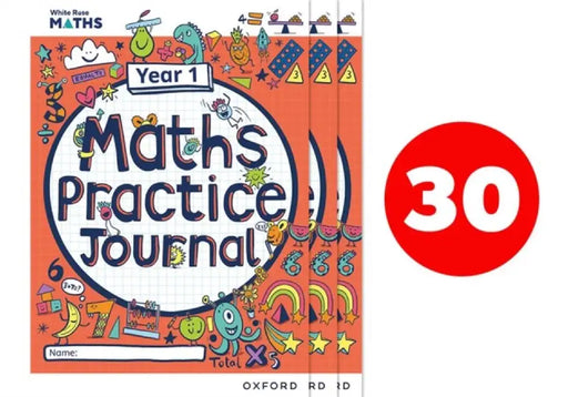 White Rose Maths Practice Journals Year 1 Workbooks: Pack of 30 by Caroline Hamilton