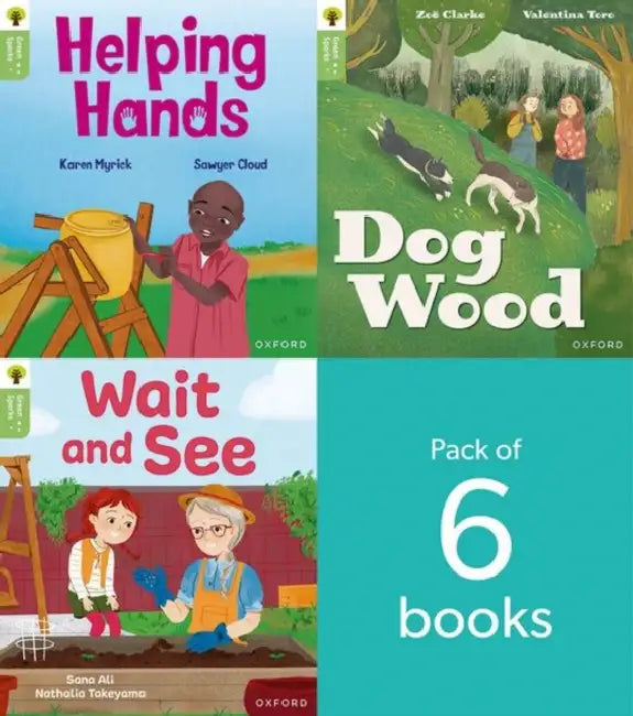 Oxford Reading Tree Green Sparks: Level 3 LEVEL 3 PACK of 6 by Heddle