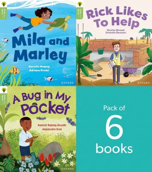 Oxford Reading Tree Green Sparks: Level 5 LEVEL 5 PACK of 6 by Hunt