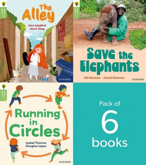 Oxford Reading Tree Green Sparks: Level 6 LEVEL 6 PACK of 6 by Munton