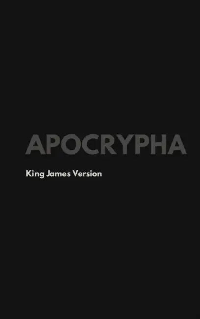 Apocrypha, King James Version by King James