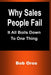 Why Sales People Fail: It All Boils Down to One Thing by Bob Oros