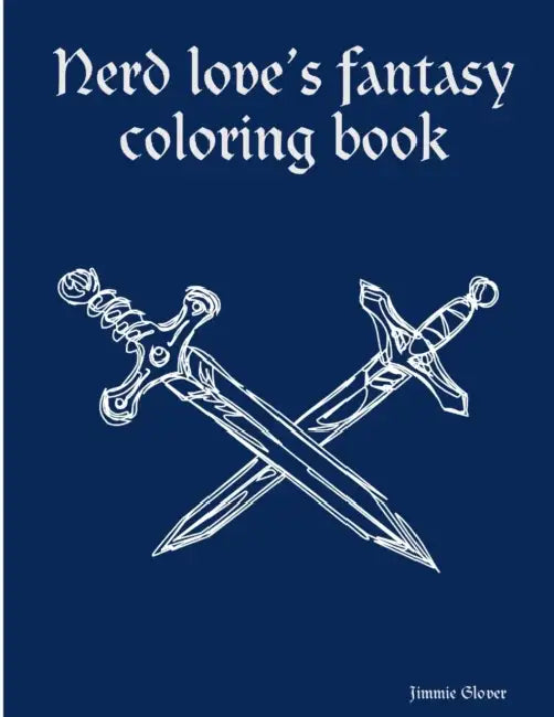 Fantasy coloring book by Jimmie Glover