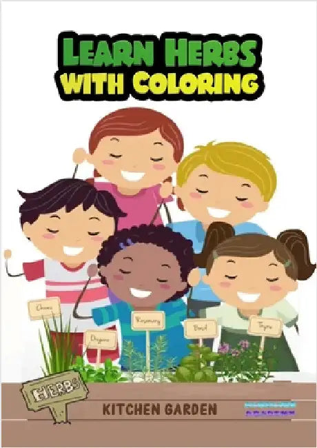 Learn herbs with coloring by Jones, Jewel