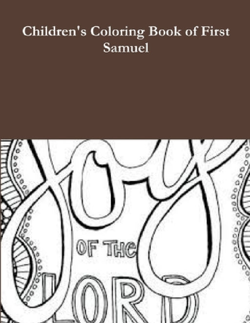 Children's Coloring Book of First Samuel by Yvonne Young