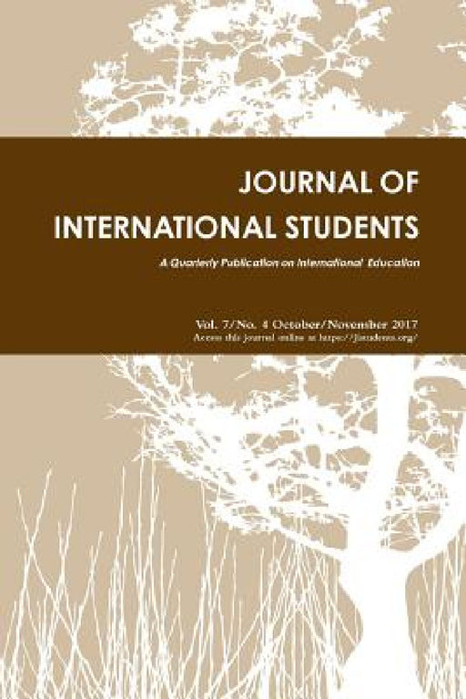 Journal of International Students 2017 Vol 7 Issue 4 by Jis Editors