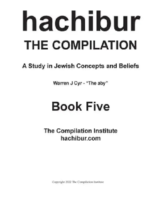 hachibur Book Five by Warren J. Cyr