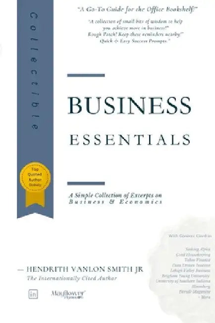 Business Essentials by J Hendrith Vanlon Smith Ceo Of Mayflow