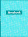 Notebook: Square-Connect Print Design Composition Notebook - College Ruled 100 Pages - Large Size 8.5 x 11 by Christianah Njoku