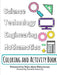 Science, Technology, Engineering, and Mathematics Coloring and Activity Book by Danielle Connolly