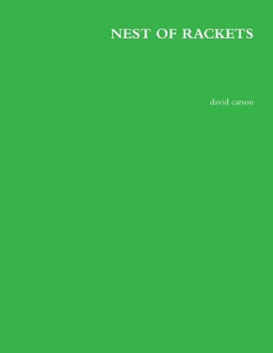 Nest of Rackets by David Carson