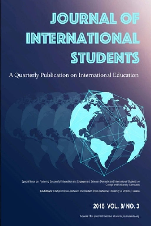 Journal of International Students 2018 Vol 8 Issue 3 by Editor Bista
