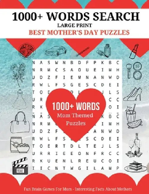 1000+ Words Search - Best Mother's Day Puzzles: Fun Brain Games For Mom - Interesting Facts About Mother by Christianah Njoku