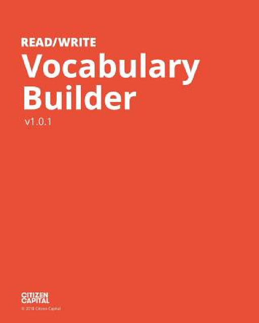 Read/Write General Vocabulary: Adult literacy & ESL workbook by Philip Leif Bjerknes