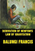 Derivation of Newton's Law of Gravitation by Balungi Francis