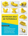 AutoCAD 2021 3D Tutorials by Tutorial Books