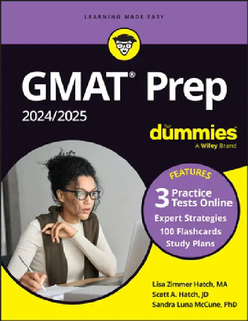 GMAT Prep 2024 for Dummies with Online Practice by Lisa Zimmer Hatch