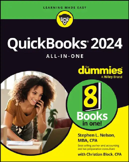 QuickBooks 2024 All-In-One for Dummies by Stephen L. Nelson