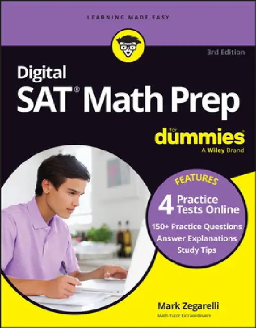 SAT Math Prep for Dummies, with Online Practice by Mark Zegarelli