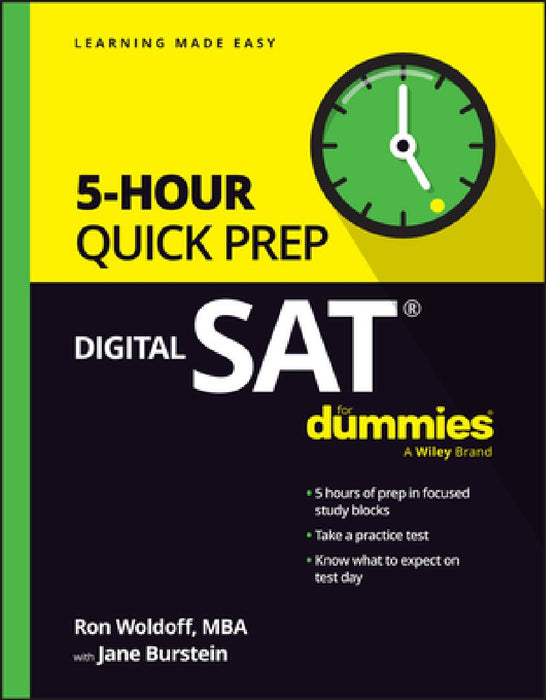 SAT Quick Prep 2024 / 2025 for Dummies