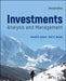 Investments: Analysis and Management, 15th Edition by Gerald R. Jensen, Tyler K. Jensen