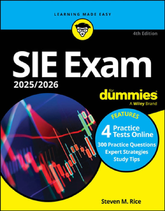 Sie Exam 2025/2026 for Dummies (Securities Industry Essentials Exam Prep + Practice Tests & Flashcards Online)