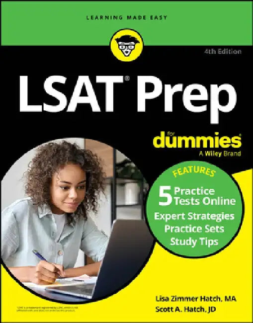 LSAT Prep for Dummies: Book + 5 Practice Tests Online by Lisa Zimmer Hatch