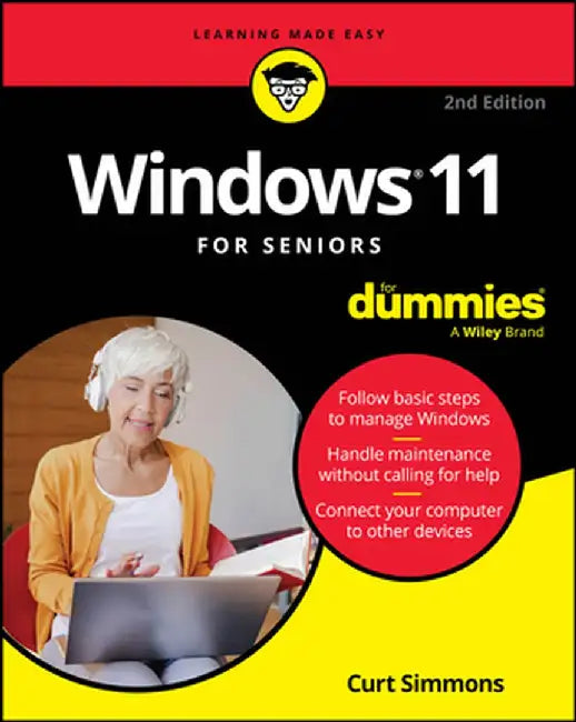 Windows 11 for Seniors for Dummies, 2nd Edition by Curt Simmons